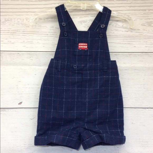 Janie and Jack Other - Janie & Jack Layette Boy Blue Wool Shortalls  0-3M